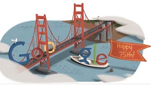Golden gate bridge Google Doodle IDBOOX