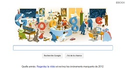 Google Doodle reveillon 2012 IDBOOX