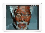 Morgan Freeman iPad Art Kyle Lambert IDBOOX
