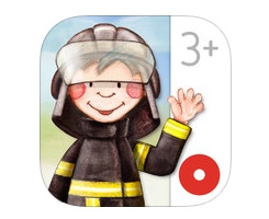livre interactif pompier police ebook enfants IDBOOX