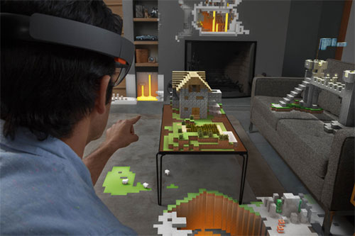 Microsoft HoloLens à 3000$