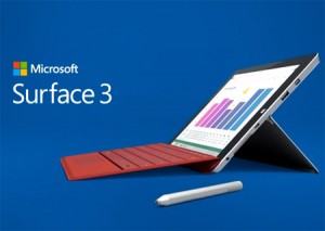 Microsoft Surface 3 sous Windows 8