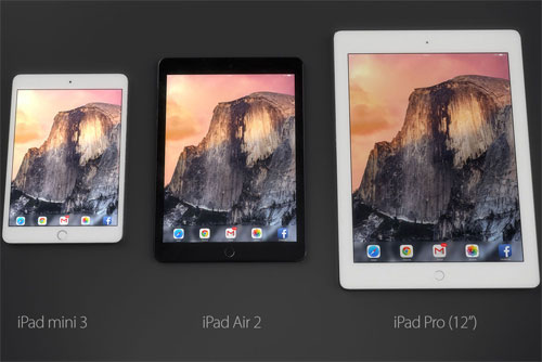 iPad Pro en novembre petite quantité