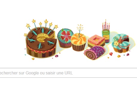 Google doodle anniversaire