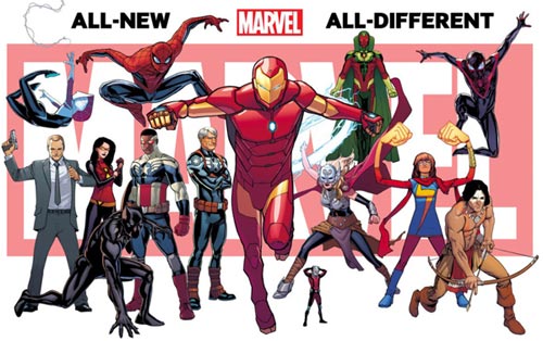 Marvel relance ses comics et transforme super-héros