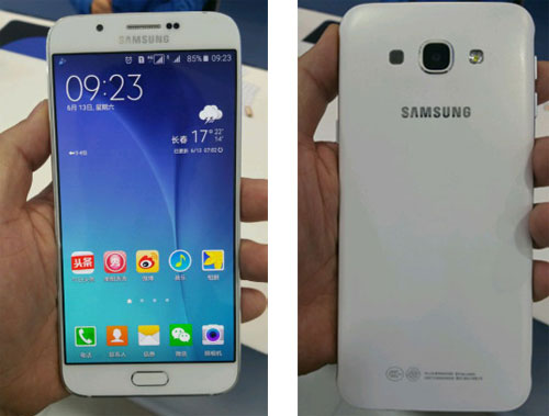 Samsung Galaxy A8 premières photos