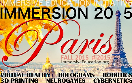 Immersion 2015 3d realite augmentee