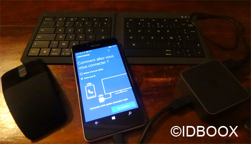 Microsoft Lumia 950 test mode Continuum