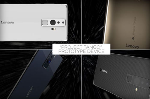Lenovo smartphone géant Projet Tango