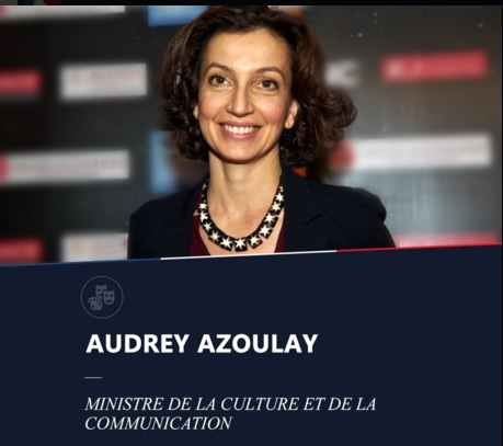 Audrey Azoulay Ministre culture