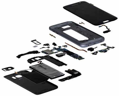 Galaxy S7 coût des composants IHS