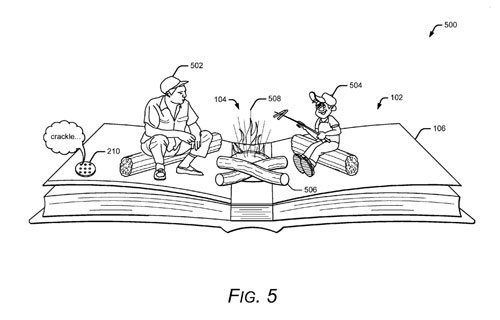 Google brevet livre papier réalité augmentée