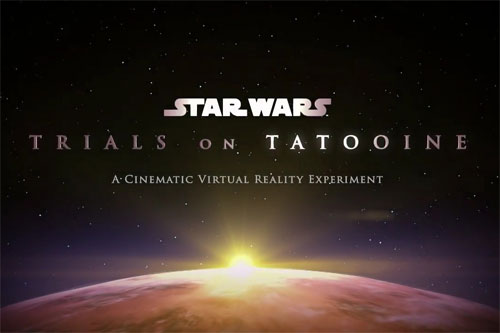 HTC Vive Star Wars en réalité virtuelle