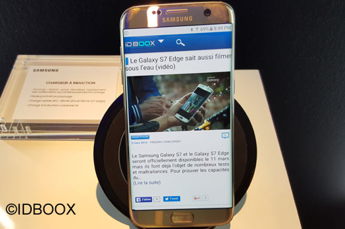 Samsung Galaxy S7 Edge plus rapide avec un Exynos 8890