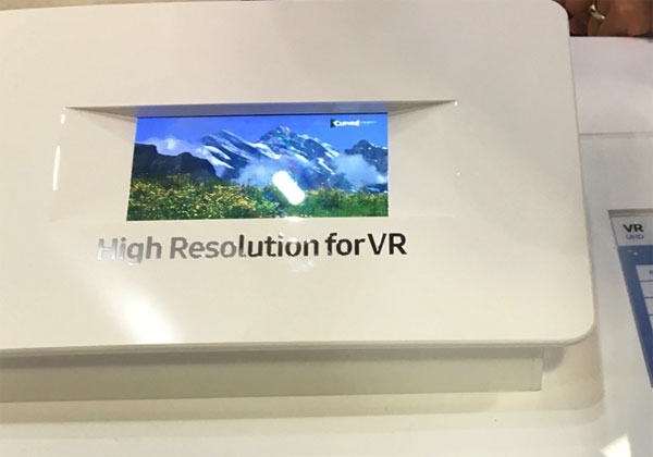Samsung écran 4K pour réalité virtuelle