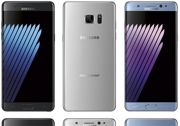 Samsung Galaxy Note 7 nouveaux rendus