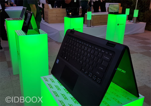 Acer 40 ans prise en main des derniers PC et tablettes