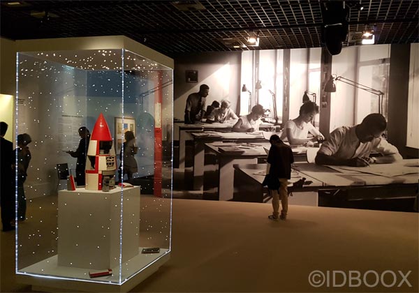 Visite de l'expo Hergé RMN Grand Palais
