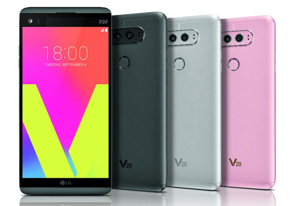 LG V20 met l'accent sur le son, la vidéo et Android Nougat 