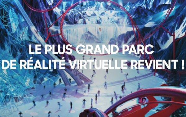 Samsung installe son parc de réalité virtuelle au Grand Palais