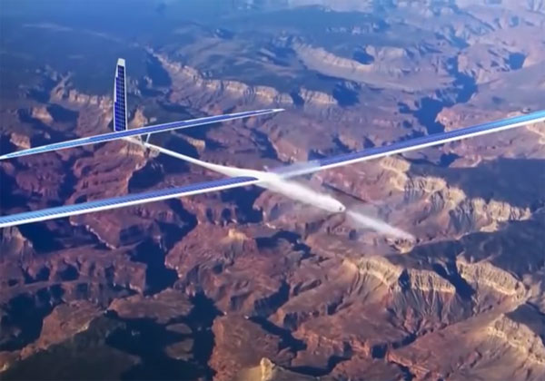 Google stoppe le drones solaires Titan