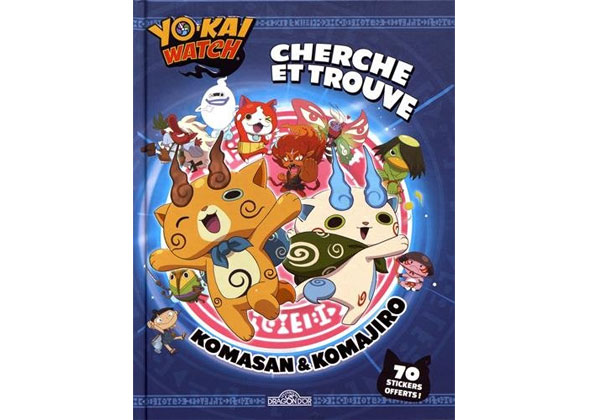 Yo-Kai Watch livre Cherche et Trouve