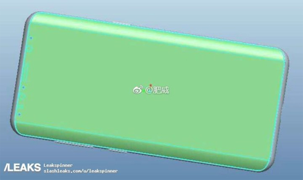 Galaxy S9 schéma 3D CAD