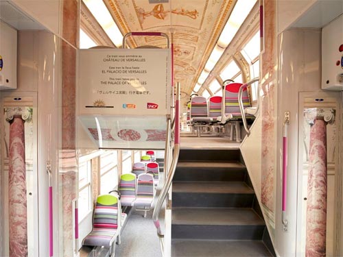 SNCF RER C transformé en Château de Versailles