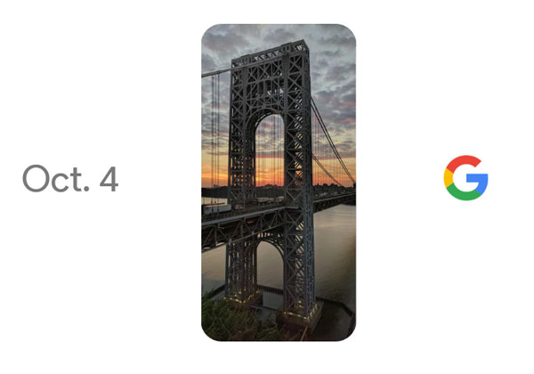 Google Pixel rendez-vous le 4 octobre