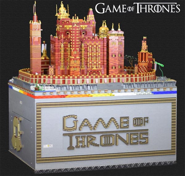Game of Thrones le donjon rouge en Lego