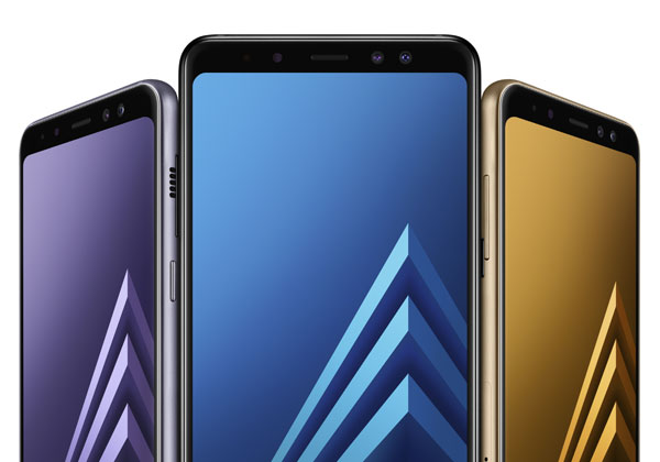 Galaxy A8 2018 officiels