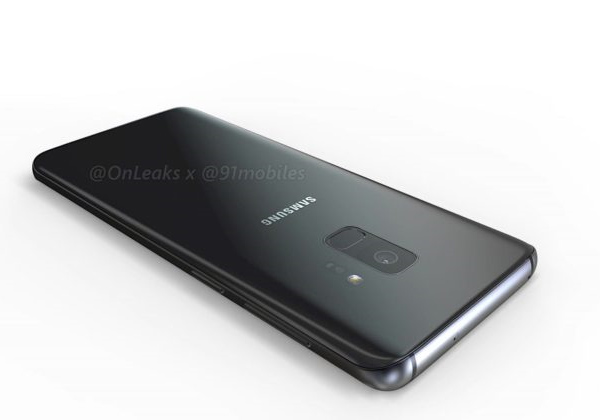 Galaxy S9 rendus 3D et vidéo