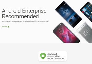 Google Android Entreprise pas de Samsung