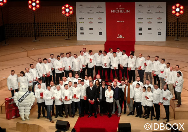 Le guide Michelin 2019 les étoilés