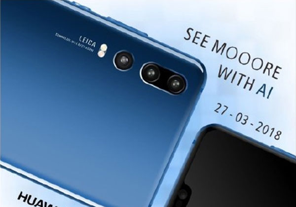 Huawei P20 3 capteurs photos dans des teasers vidéo
