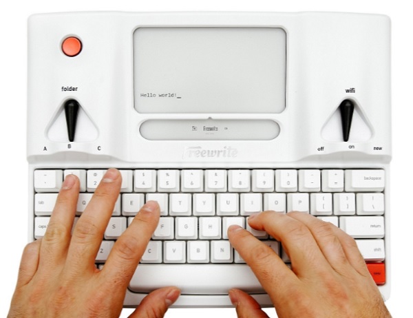 freewrite machine a ecrire connectee