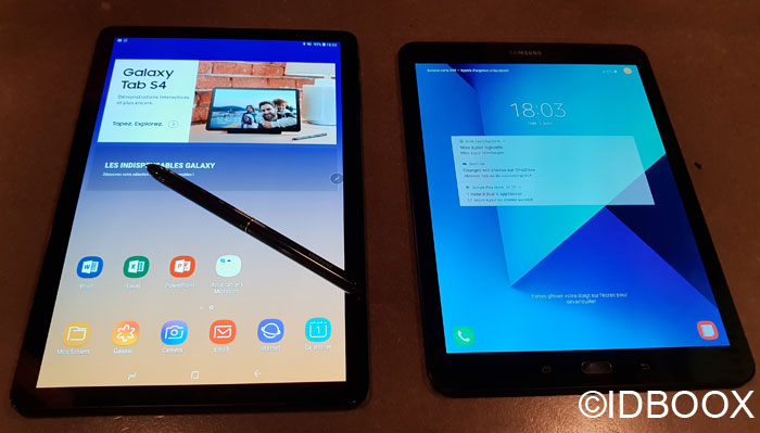 Galaxy Tab S4 vs Galaxy Tab S3