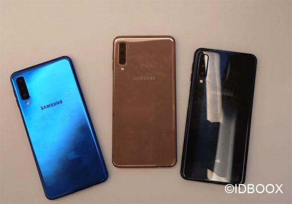 Samsung Galaxy A7 2018 prise en main en vidéo