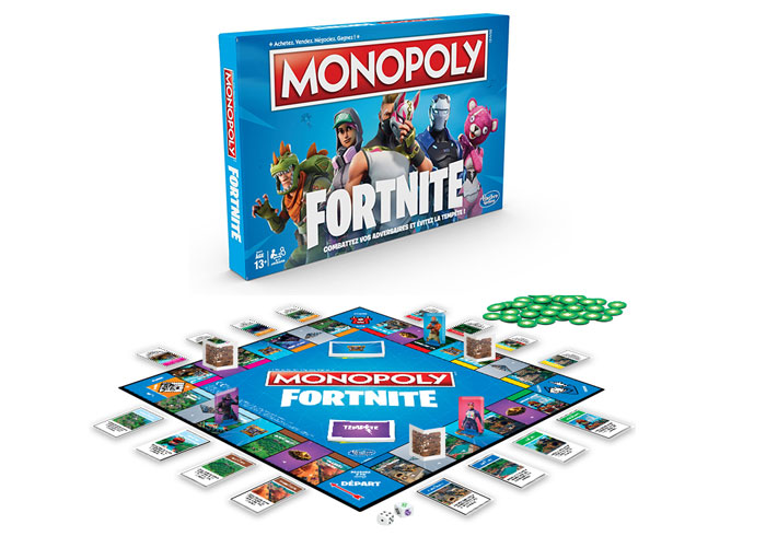 Fortnite Monopoly – La bataille continue en jeu de plateau - IDBOOX