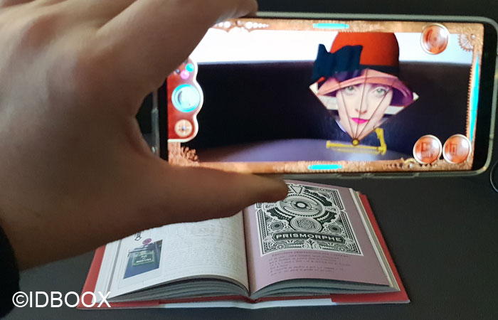 Livre Journal d’un Gardien de Fantômes avec de la réalité augmentée 02