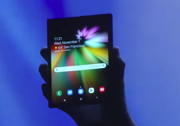 Samsung les écrans pliables sont l'avenir du smartphone