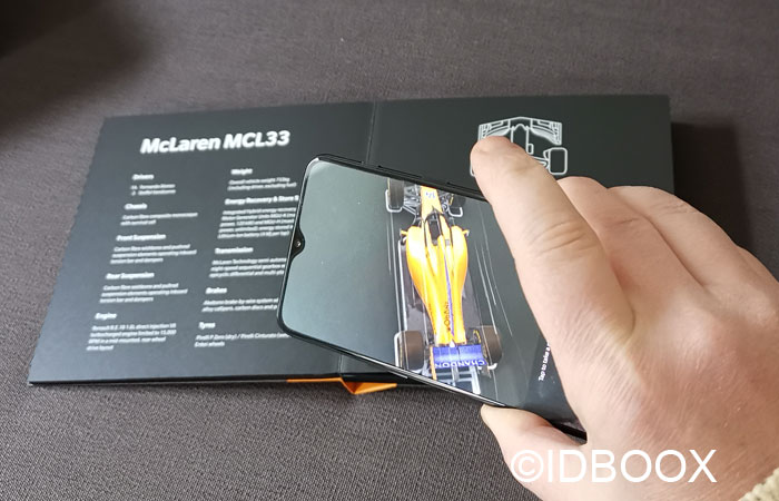 OnePlus 6T McLaren Réalité augmentée