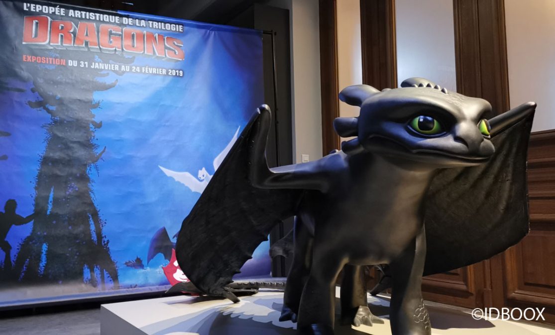 Dragons 3 - l'expo sur les trois films d'animation