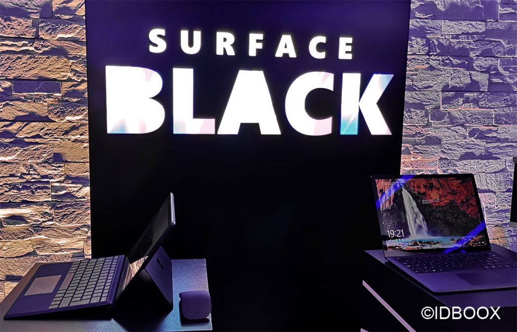 Les Surface Black de Microsoft passent au noir mat