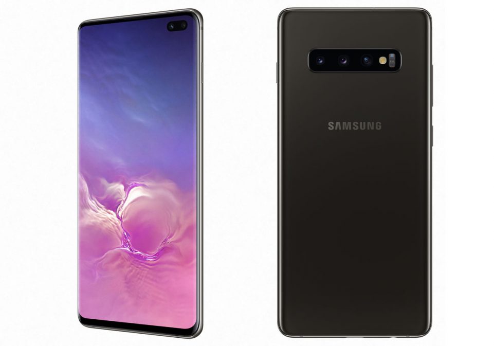 Les Galaxy S10 avec une protection écran déjà installée