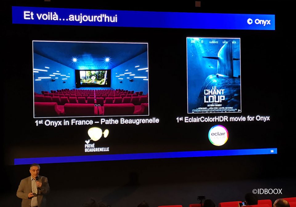 Samsung écran cinéma Onyx HDR à Beagrenelle