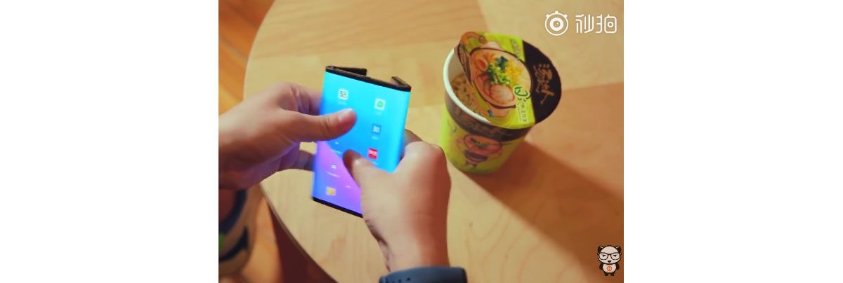 Xiaomi son smartphone pliable dans une nouvelle vidéo