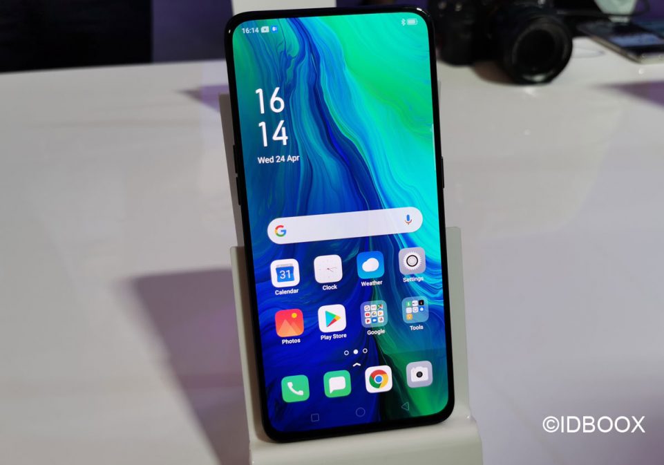 Oppo présente son capteur photo sous écran