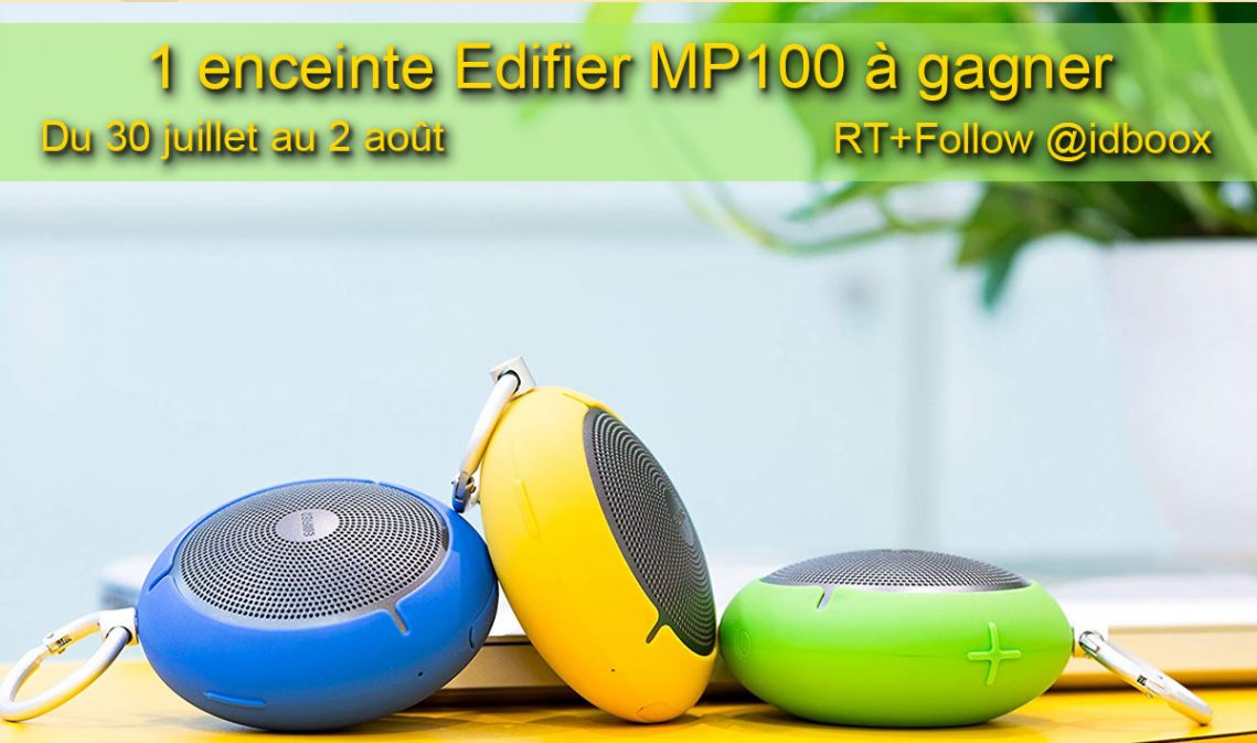 Jeu gagner une enceinte audio Edifier