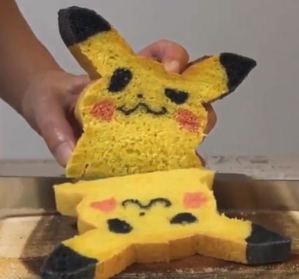 Japon pain de mie en forme de Pokémon